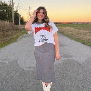 Girl Dangerous | Women's 90"s Country Graphic T-Shirt Top